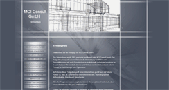 Desktop Screenshot of mci-immobilien-net.com